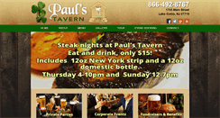 Desktop Screenshot of paulstavern.com